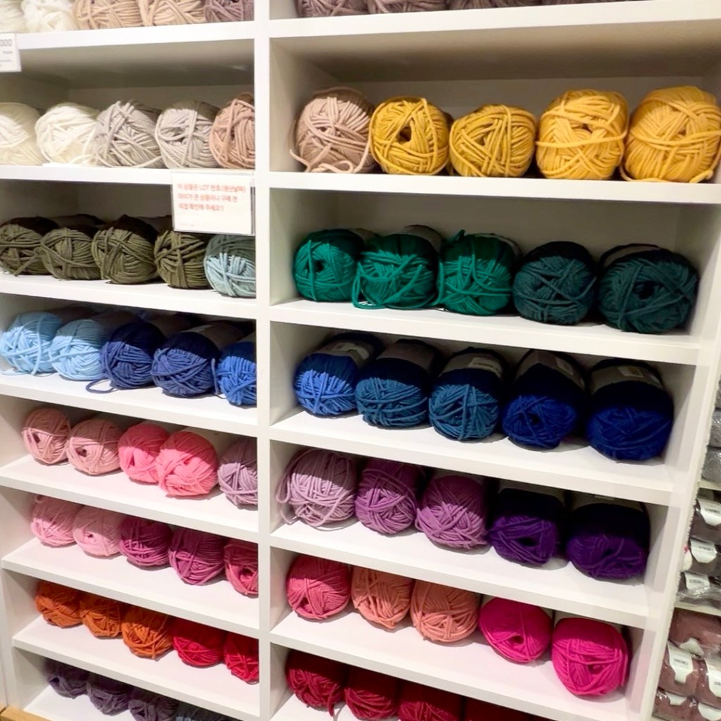 Yarn trip in Seoul ①